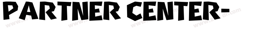 Partner Center字体转换